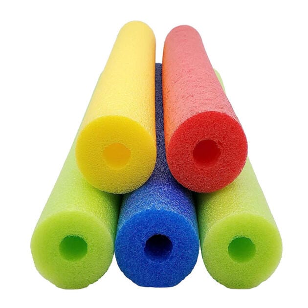 Pool Noodle, FixFind 5 Pack of 52 Inch Hollow Foam Pool